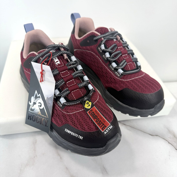 Rocky SR Athletic Work Comp Toe RkK429ZA Wo’s Size 7.5W - Picture 4 of 15